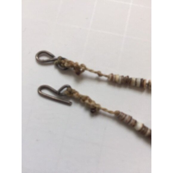 Vintage Heishi Necklace Turquoise Beads Graduated Shell Beads Santo Domingo - Picture 5 of 6